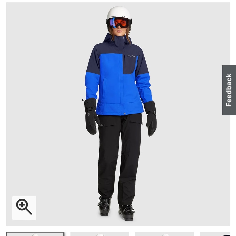 Eddie Bauer Chair Six shell ski jacket PXS